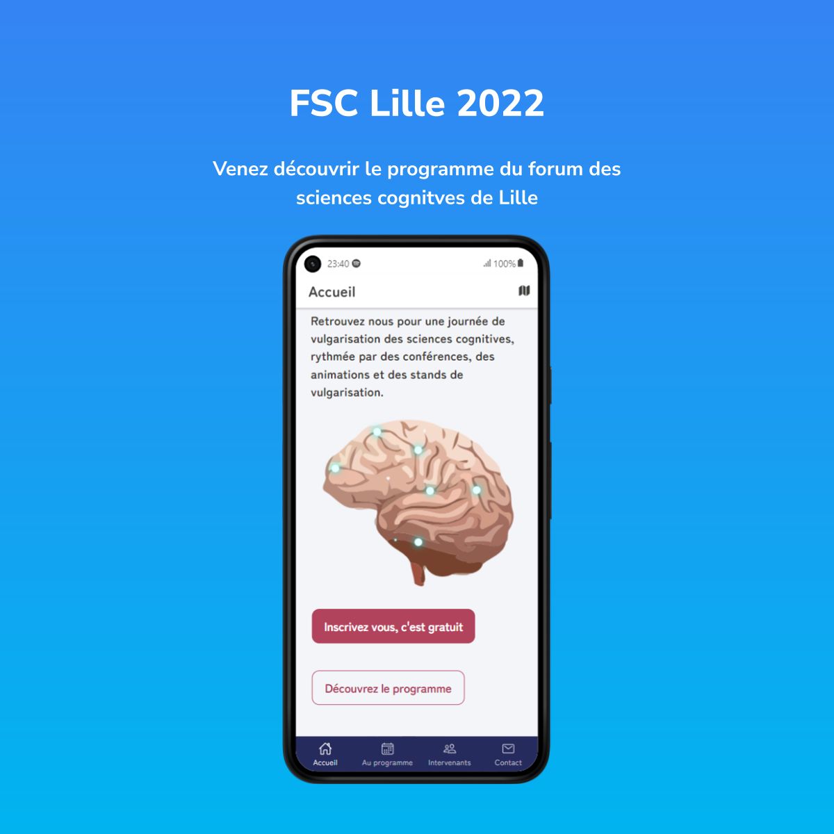 Banner for the Forum des Sciences Cognitives
