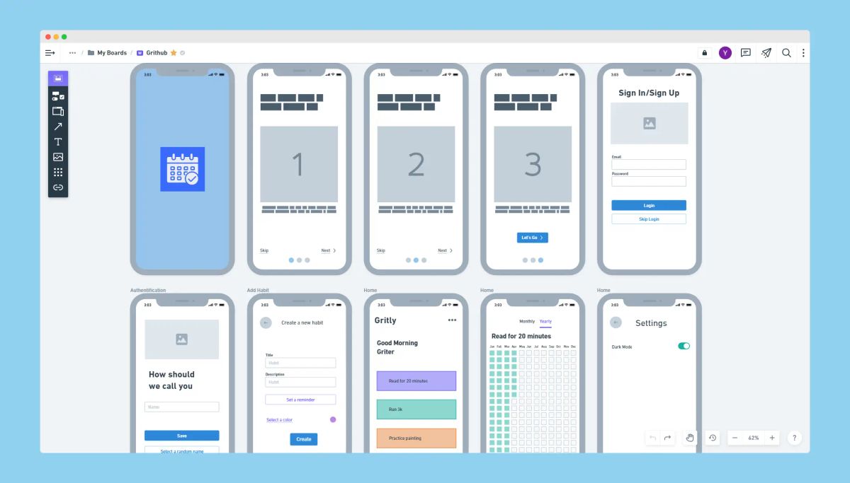 Wireframes