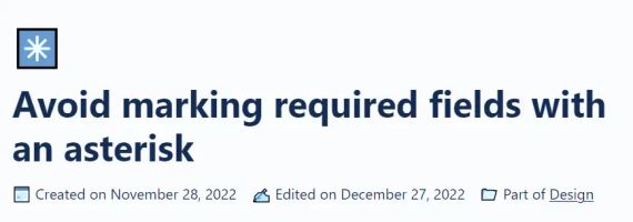 Post header where emojis are displayed in blue